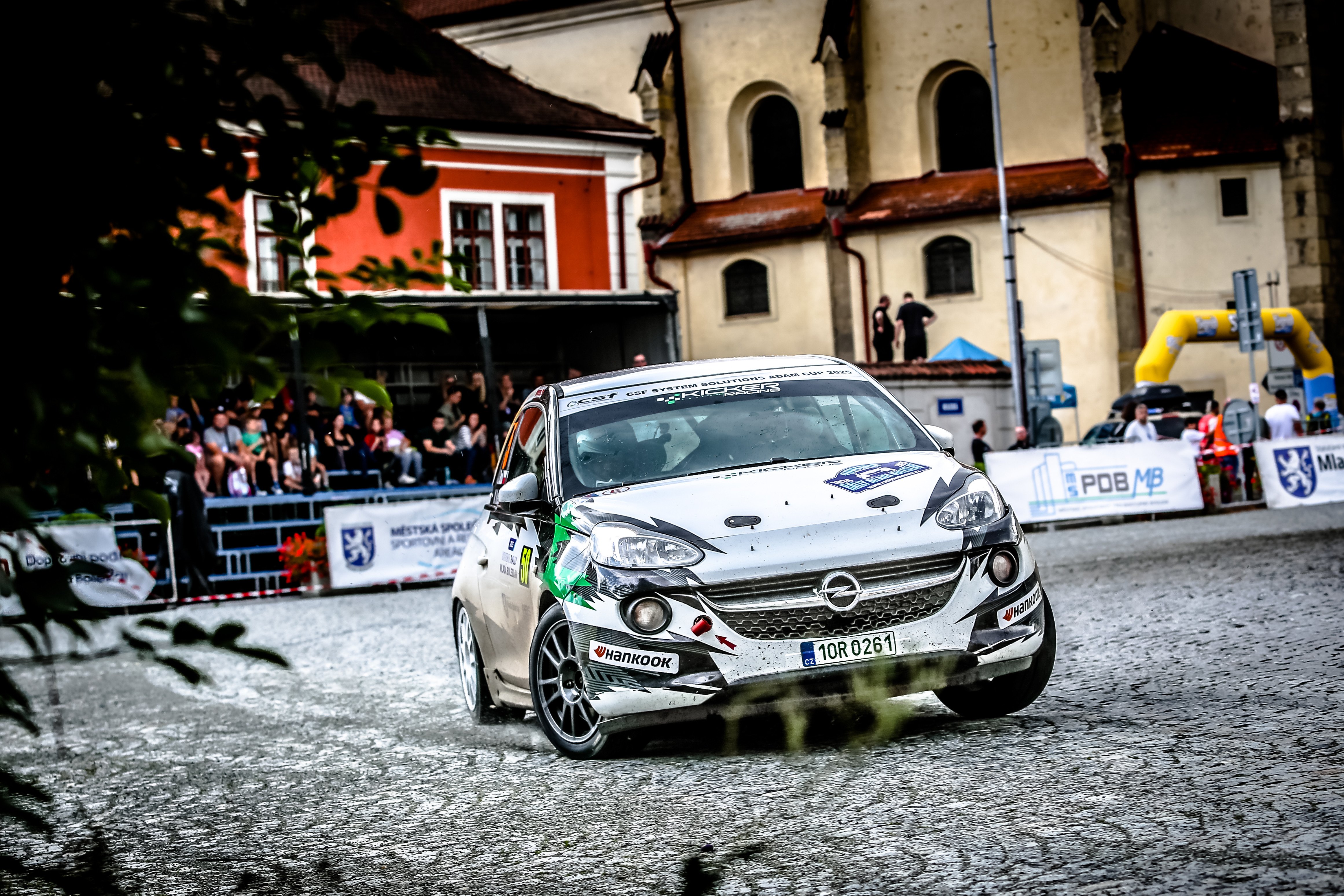 HG Racing – Rallye Bohemia 2025, servisní zóna